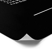 White Rose Floral on Black 13-Table Seating Chart Poster (Hoek)