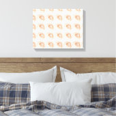 White Rose Flower Canvas Afdruk (Insitu (Slaapkamer))