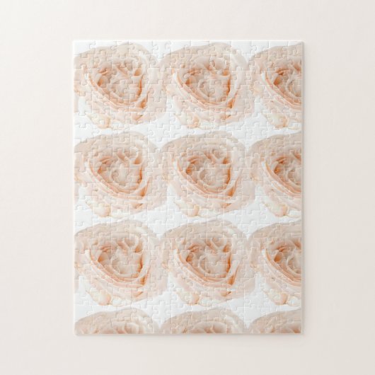 White Rose Flower Legpuzzel (Verticaal)