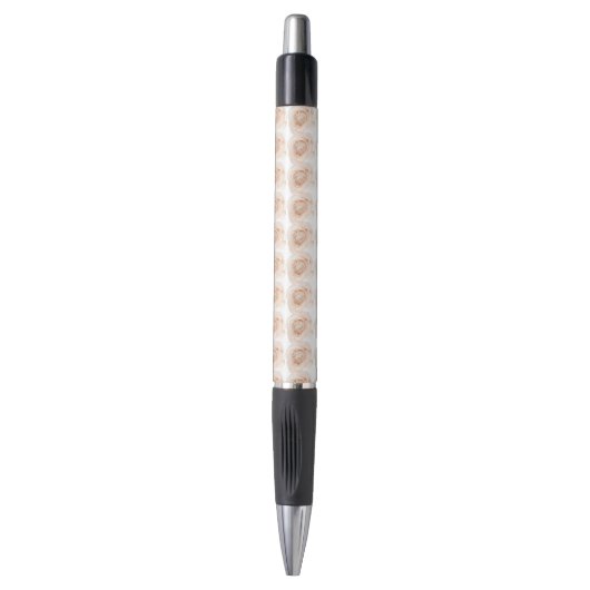 White Rose Flower Pen (Voorkant Verticaal)