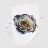 White Rose Golf Towel Golfhanddoek (Insitu)