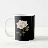White Rose Graphic  Koffiemok (Links)