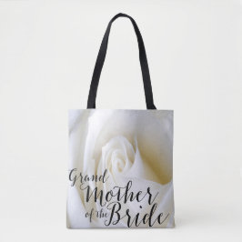 White Rose Grootmoeder van Bride Canvas Canvas tas