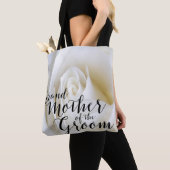 White Rose Grootmoeder van Groom Canvas Canvas tas (Dichtbij)