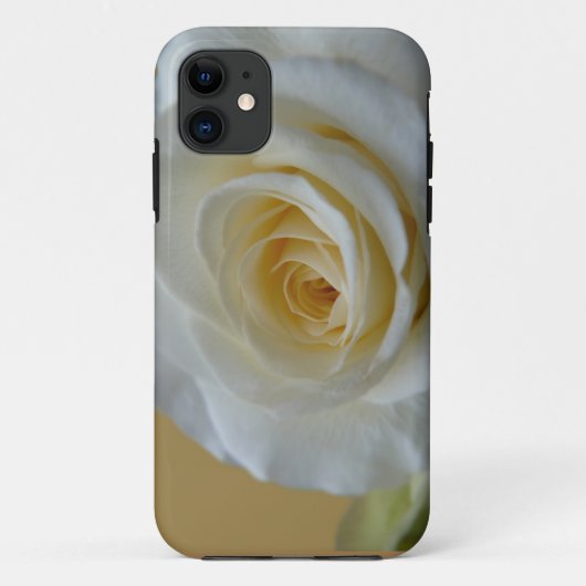 White Rose iPhone 5 Hoesje Klassieke Roos iPhone c (Achterkant)