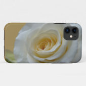 White Rose iPhone 5 Hoesje Klassieke Roos iPhone c (Achterkant (horizontaal))