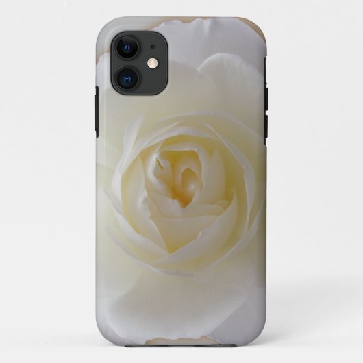 White Rose iPhone 5 Hoesje Klassieke Roos iPhone c (Achterkant)