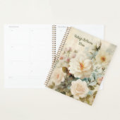 White Rose Junk Journal Stijl Illustratie Classic Planner (Display)