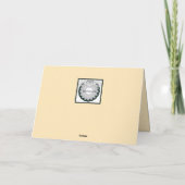 White Rose Lacey Moederdag Kaart (Achterkant)