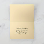 White Rose Lacey Moederdag Kaart (Binnen)