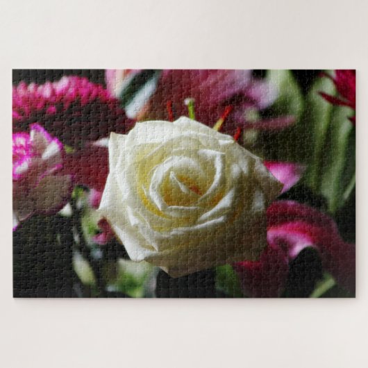White Rose Legpuzzel (Horizontaal)