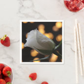 White Rose & Lights Napkins Servet (Insitu)