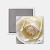 White Rose - Love Magnet (Voorkant / Achterkant)