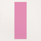 White Rose monogrammed roze Yogamat (Achterkant)