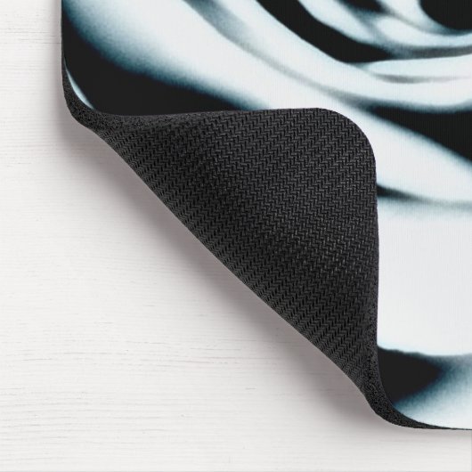 White Rose Mousepad Muismat (Hoek)