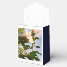 White Rose Navy Blue Bedankdoosjes