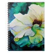 White Rose Notebook Notitieboek (Voorkant)