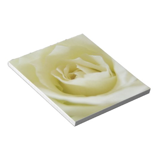 White Rose Notitieblok (Schuin)
