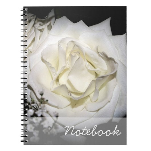 White Rose Notitieboek (Voorkant)