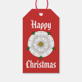 White Rose of York Cadeaulabel