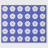 White Rose of York Cadeaupapier (Vlak)