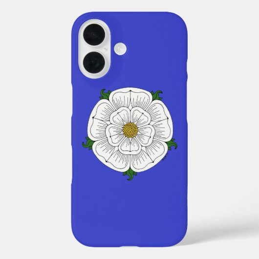 White Rose of York Case-Mate iPhone Case (Achterkant)