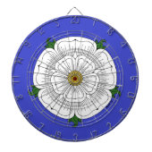 White Rose of York Dartbord (Voorkant)