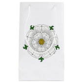 White Rose of York Klein Cadeauzakje (Voorkant)