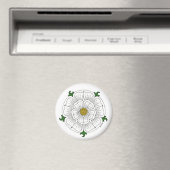 White Rose of York Magneet (Insitu (Vaatwasser))