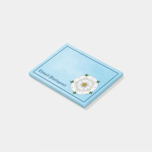 White Rose of York Post-it® Notes (Schuin)
