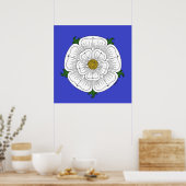 White Rose of York Poster (Keuken)