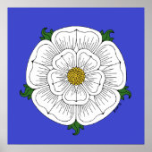 White Rose of York Poster (Voorkant)