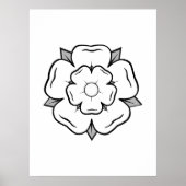 White Rose of York Poster (Voorkant)