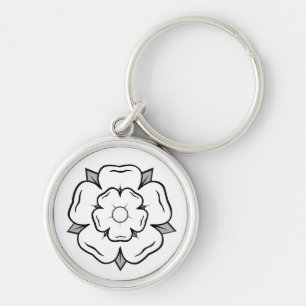 White Rose of York Sleutelhanger