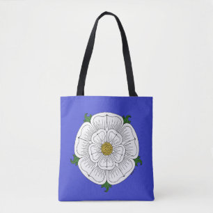 White Rose of York Tote Bag