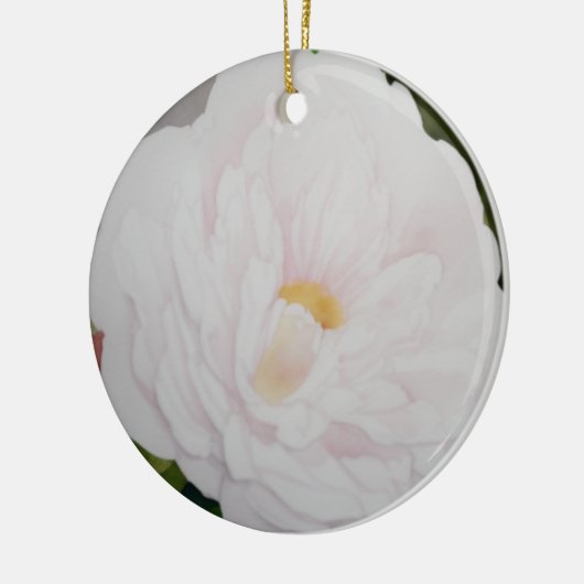 White Rose Ornament (Links)