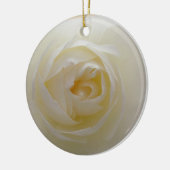 White Rose Ornament Personalized Roos Decorations (Links)
