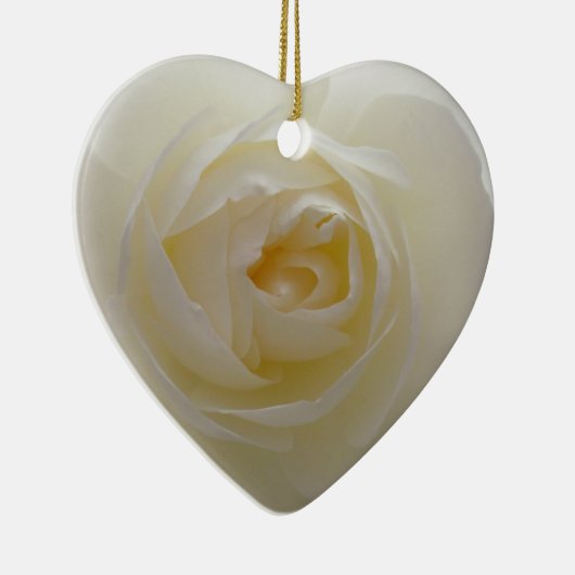 White Rose Ornament Romantic Roos Decorations (Rechts)