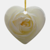 White Rose Ornament Romantic Roos Decorations (Voorkant)