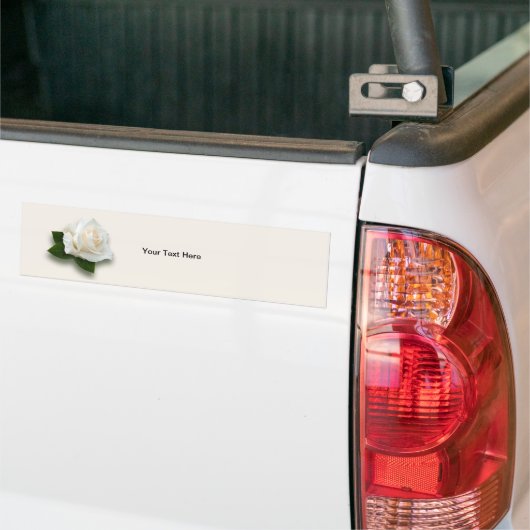 White Rose "Pascali" Bumpersticker (Op Truck)