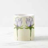 white rose pattern koffiemok (Center)