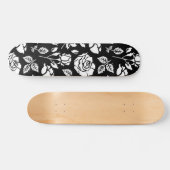 White Rose Persoonlijk Skateboard (Horizontaal)