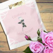 White Rose Petal Pink Vrijgezellenfeest Bedankzakje