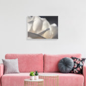 White Rose Petals Flower Canvas Afdruk (Insitu (Woonkamer))