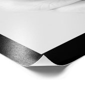 White Rose Photo Print Foto Afdruk (Hoek)