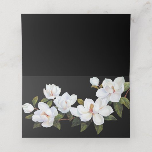 White Rose Plaatskaartje (Binnenkant ongevouwen)