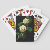 White Rose Pokerkaarten (Achterkant)