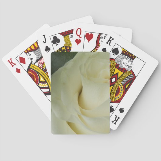 White Rose Pokerkaarten (Achterkant)