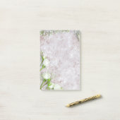White Rose Post-it® Notes (Op bureau)