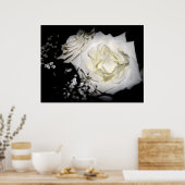 White Rose print (Keuken)